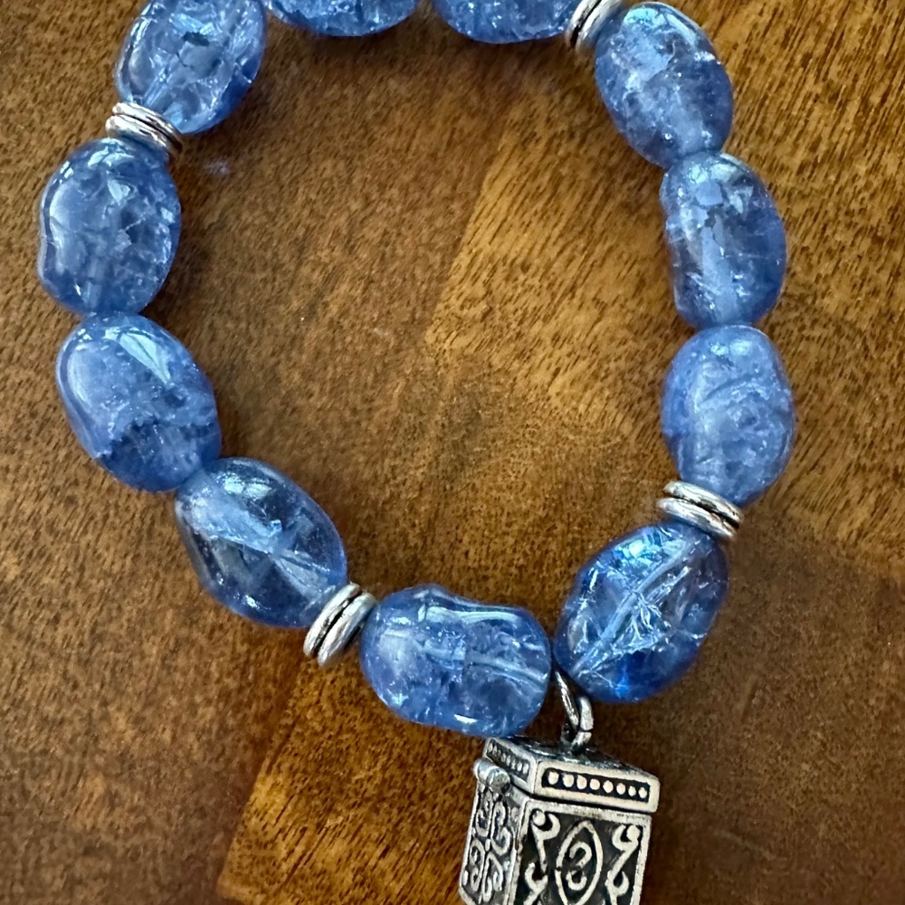 Beautiful Blue Serenity Bracelet EUC